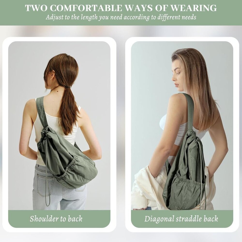 Stylish Large Capacity Sling Backpack - Versatile… - image 5